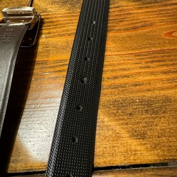 Black Dress Belt from M Collection by Michael Strahan Size L (38-40) Mens - Picture 2 of 5